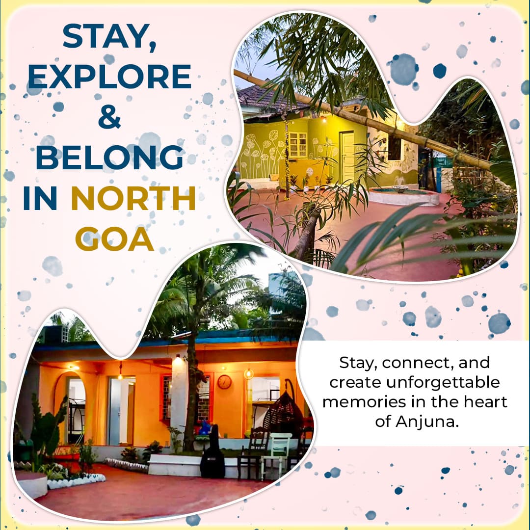 Endless Blue Hostel and Café — budget stay in Anjuna, North Goa